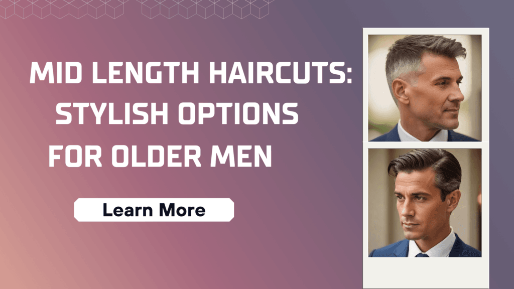 Mid Length Haircuts: Stylish Options for Older Men