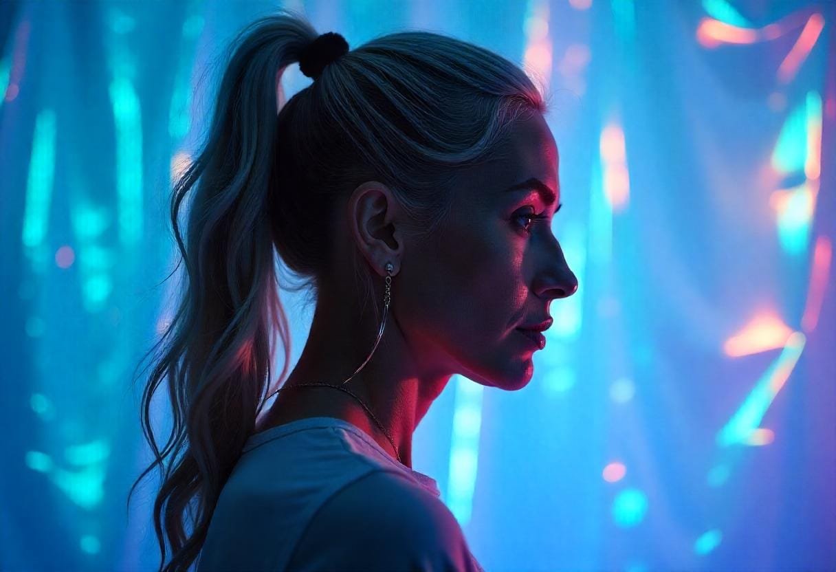 high ponytail
